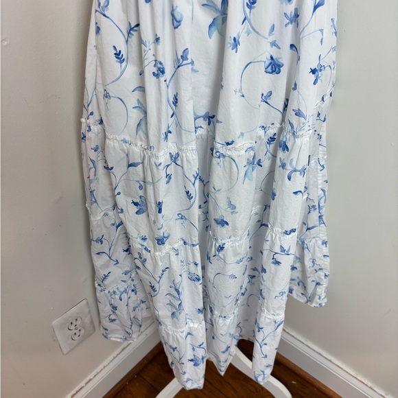 Hill House Ellie Nap Dress in Blue Botanical by Hill House Home Size Large - Picture 8 of 14